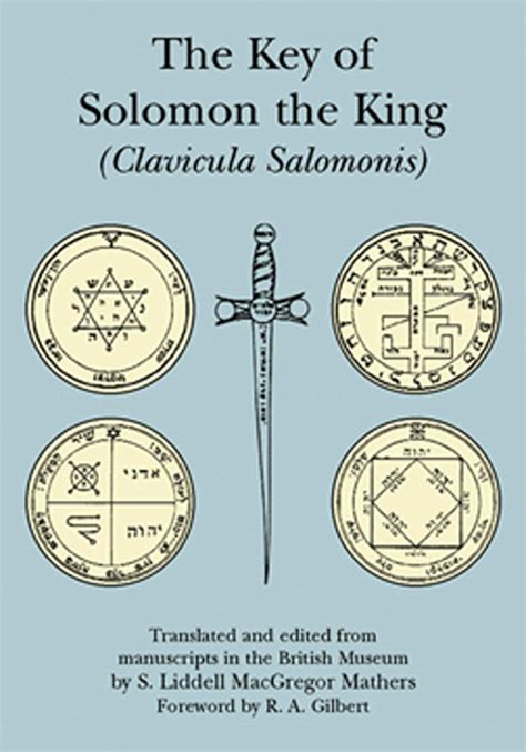 Key Of Solomon The King Y Sl Mathers Seal Of Solomon Magick Book