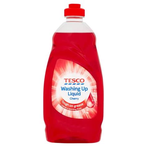 Tesco Red Cherry Washing Up Liquid 450 Ml Tesco Groceries