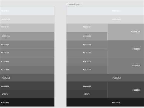 Follow the palette link to edit the color palette or download palette as adobe swatch, pdf, svg file format. Reduce of gray color palette in web app by Viktor ...