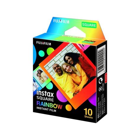 Fujifilm Instax Square Film Rainbow Instant Film For Instax Etsy Instax Film Instant Film