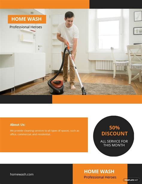 17 Free Cleaning Flyer Templates Customize And Download
