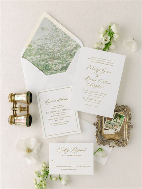 Letterpress Wedding Invitations By Betty Lu Paperie