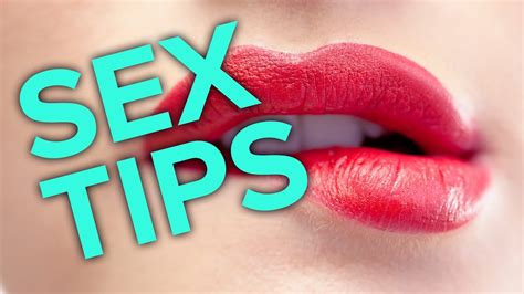 7 Tips For Better Sex Youtube