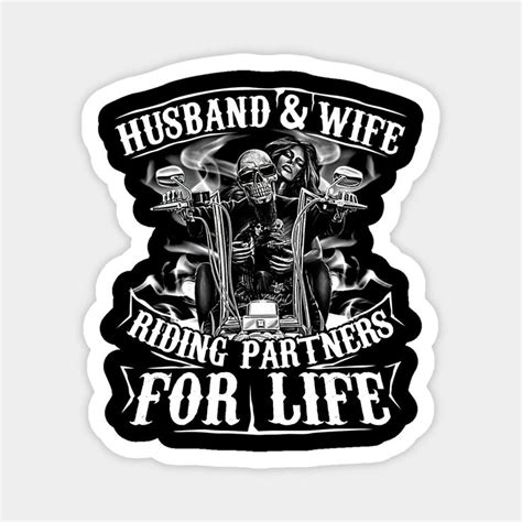 Husband And Wife Riding Partners For Life Matching Couple By Beulah Marylee Matching Couples