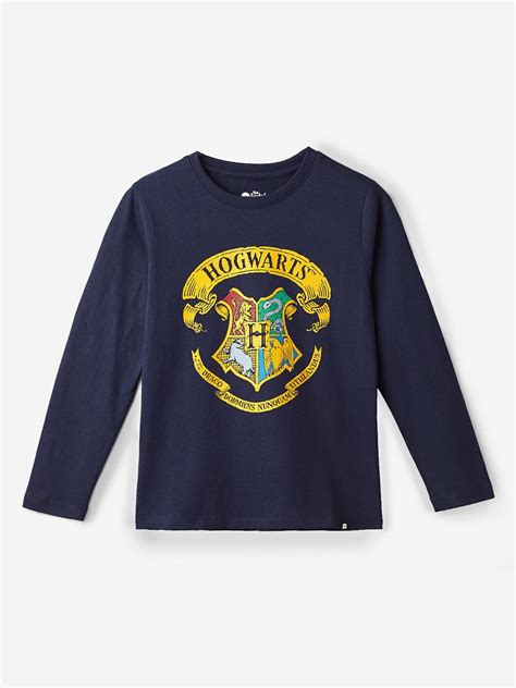 Buy Harry Potter Hogwarts Logo Boys Full Sleeve T Shirts Online