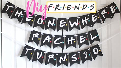 Diy Friends Tv Banner How To Use Cricut Explore Air 2 Happy