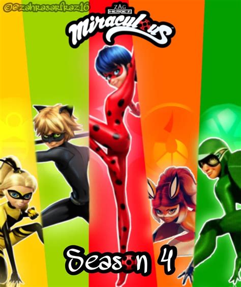 She doesn't see her friends anymore, abandons cat noir, and misses all her dates with luka. Miraculous Ladybug season 4 poster in 2020 | Poster, Movie ...