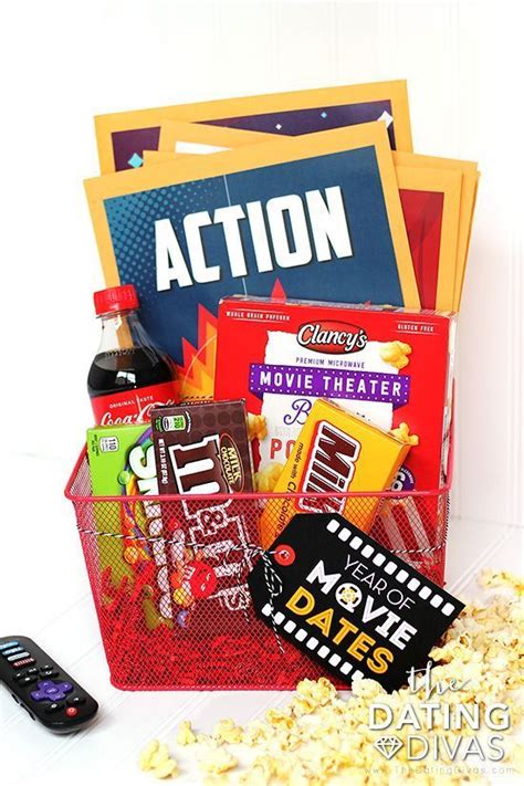 Cozy Movie Night Gift Basket