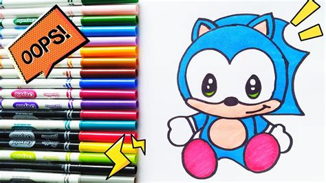Cómo Dibujar A Sonic How To Draw Sonic Youtube