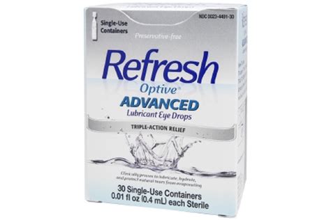 Refresh Optive™ Advanced Lubricant Eye Drops 01 Oz Drop