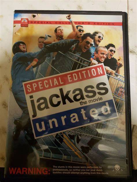 Jackass The Movie Dvd 2006 Unrated Special Collectors Etsy