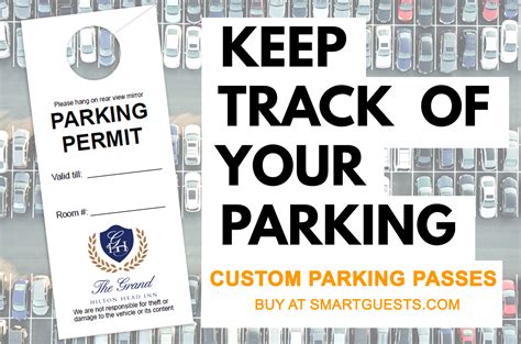 Parking Pass Template Printable