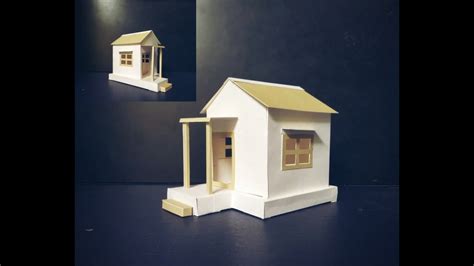 How To Make A Paper House Diy Simple House Making Very Easy