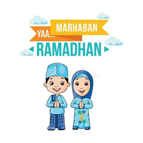 80 Baru Marhaban Ya Ramadhan Cartoon Desain Spanduk