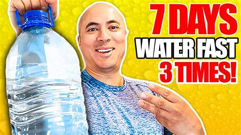 Water Fasting 3 Times This Year What Happened Youtube