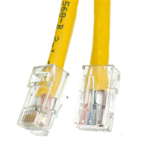 I discovered a really awesome ethernet cable that will. Cat6 Yellow Ethernet Patch Cable, Bootless, 100 foot