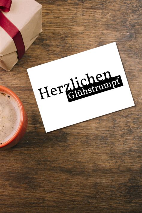 Maybe you would like to learn more about one of these? Herzlichen Glühstrumpf Postkarte online schreiben und per ...