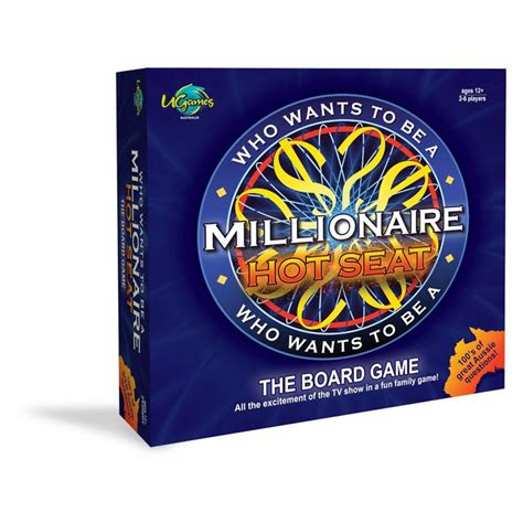 Who Wants To Be A Millionaire Hot Seat The Board Game Compare