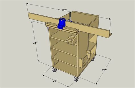 Organize Your Pocket Hole Joinery With This Rolling Work Center It