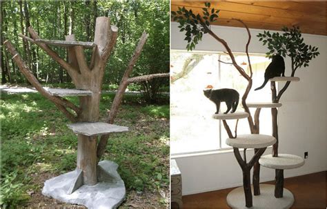 Make A Real Diy Cat Tree Cat Toilet Training Cat Training Diy Cat