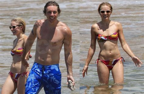 Photos Of Kristen Bell In A Bikini And Shirtless Dax Shepard On