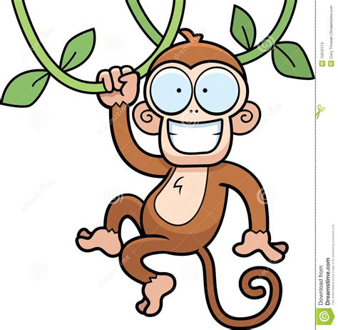 Then, use two curved lines that meet in a point to form the hand grasping the branch. Cute Monkey Drawing | Free download on ClipArtMag