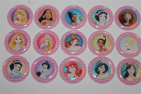 Disney Princess Theme Inspired Refrigerator Magnets 15