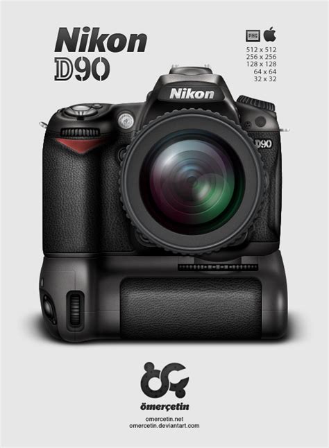Nikon D90 Icon On The Behance Network Nikon D90 Nikon Camera Icon
