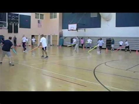 Have students lie down in groups of 2 or 3, one beside the other, on their tummies, propped up by their elbows. Noodle Tag - YouTube