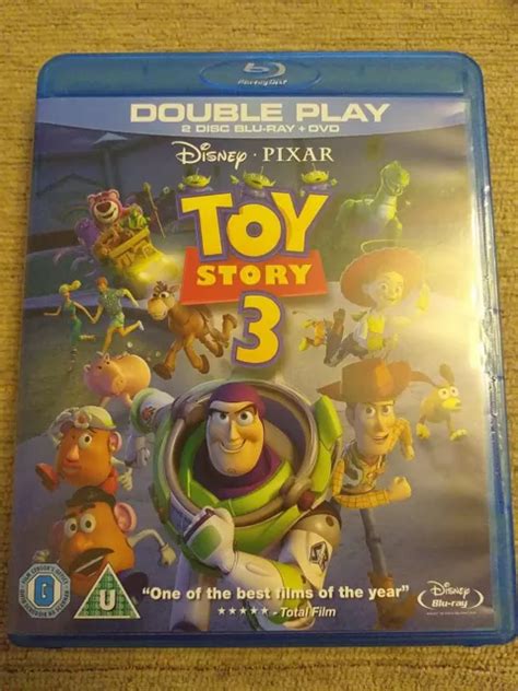 Toy Story 3 Blu Ray And Dvd Combo 2010 3 Disc Set Double Play
