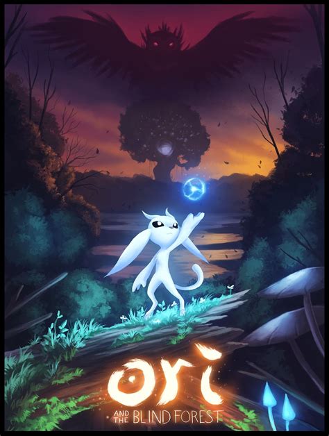 Ori And The Blind Forest Cover Art Fanmade By Shupamikey On Deviantart