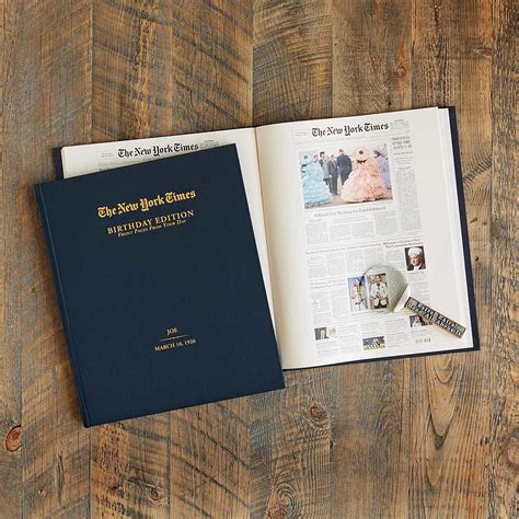 Check out our latest the new york times store discount coupons, free shipping offers and related promotions on your favorite products. New York Times Custom Birthday Book | Personalized News ...