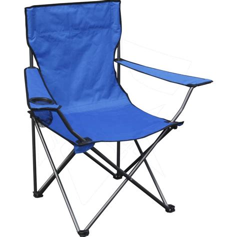 Quik Shade Blue Folding Camping Chair At
