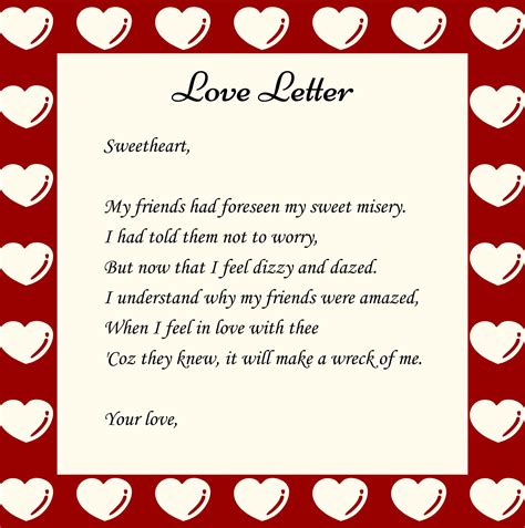 10 Best Printable Valentine Letter Templates