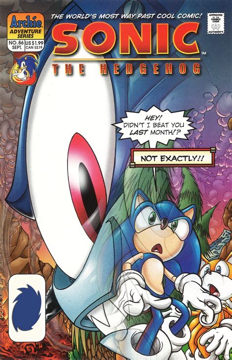 Archie Sonic The Hedgehog Issue 86 Sonic News Network Fandom