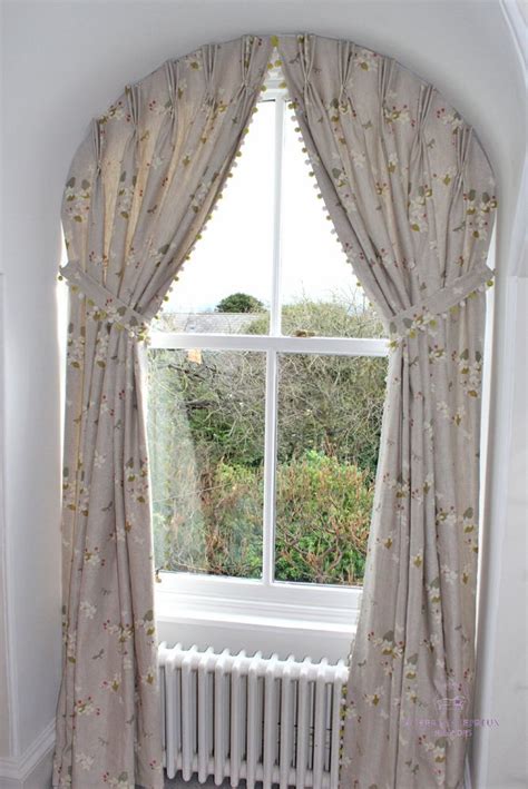 Curtains For Arched Windows In Fife Catherine Lepreux Interiors