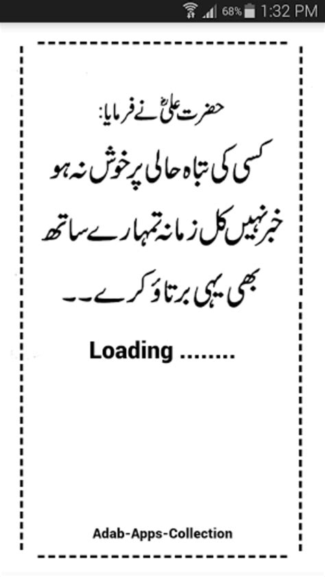 Hazrat Ali Quotes In Urdu Android