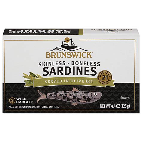 Brunswick Skinless Boneless Sardines 44 Oz Shop Foodtown