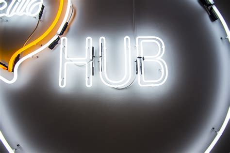 Hello Hub Kemp London Bespoke Neon Signs Prop Hire Large Format