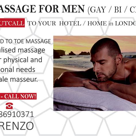 Lorenzo`s Massage For Gay Bistr Men Heathrow Airport Service