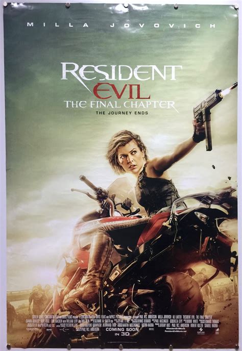 #residentevilmoviefor more 'resident evil', follow us on social:facebook. Resident Evil Final Chapter | 2017 | Advance | UK One ...
