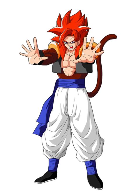 Share the best gifs now >>>. Gogeta SSJ4 Render by LUISHATAKEUCHIHA on DeviantArt