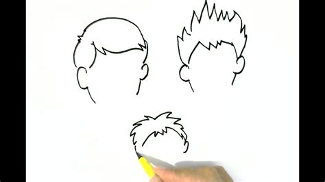 How To Draw Boy Hair For Beginners Best Hairstyles Ideas For Women
