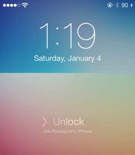 How To Customize The Lock Screen On Ios 7