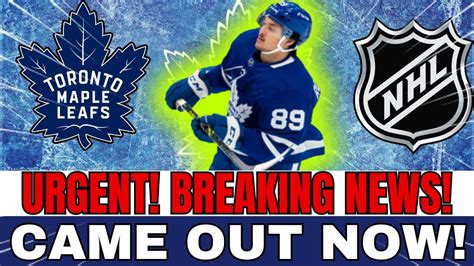 Impactful News A Surprising Twist In Nhl News For Leafs Fans Toronto