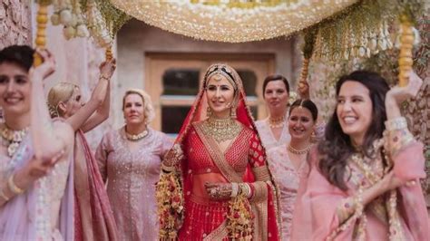 Katrina Kaif Shares Pictures Of Her Bridal Entry Katrina Kaif Shares