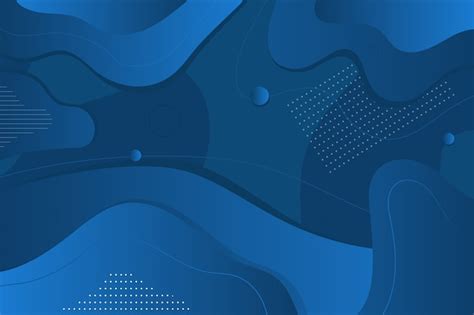 Free Vector Abstract Classic Blue Background