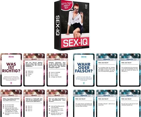 Das Ultimative Sex Iq Quiz Kartenspiel Sexquiz 50 Karten Amazonde Drogerie And Körperpflege