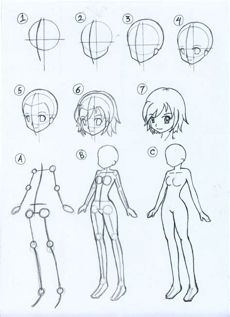 How To Draw Anime Step By Step Tutorials And Pictures Archziner Com