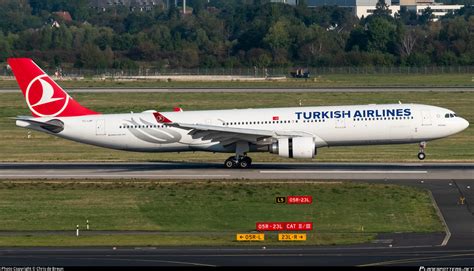 Tc Lnf Turkish Airlines Airbus A330 303 Photo By Chris De Breun Id